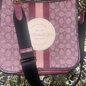 Coach Pink Crossbody Bag